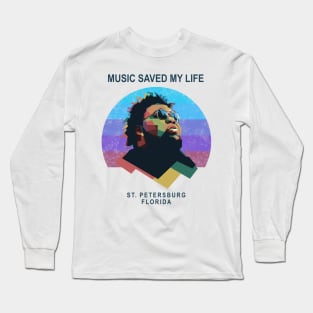 Rapper Quotes Long Sleeve T-Shirt